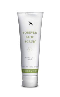 FOREVER ALOE SCRUB - Utilizado para limpar a sua pele.